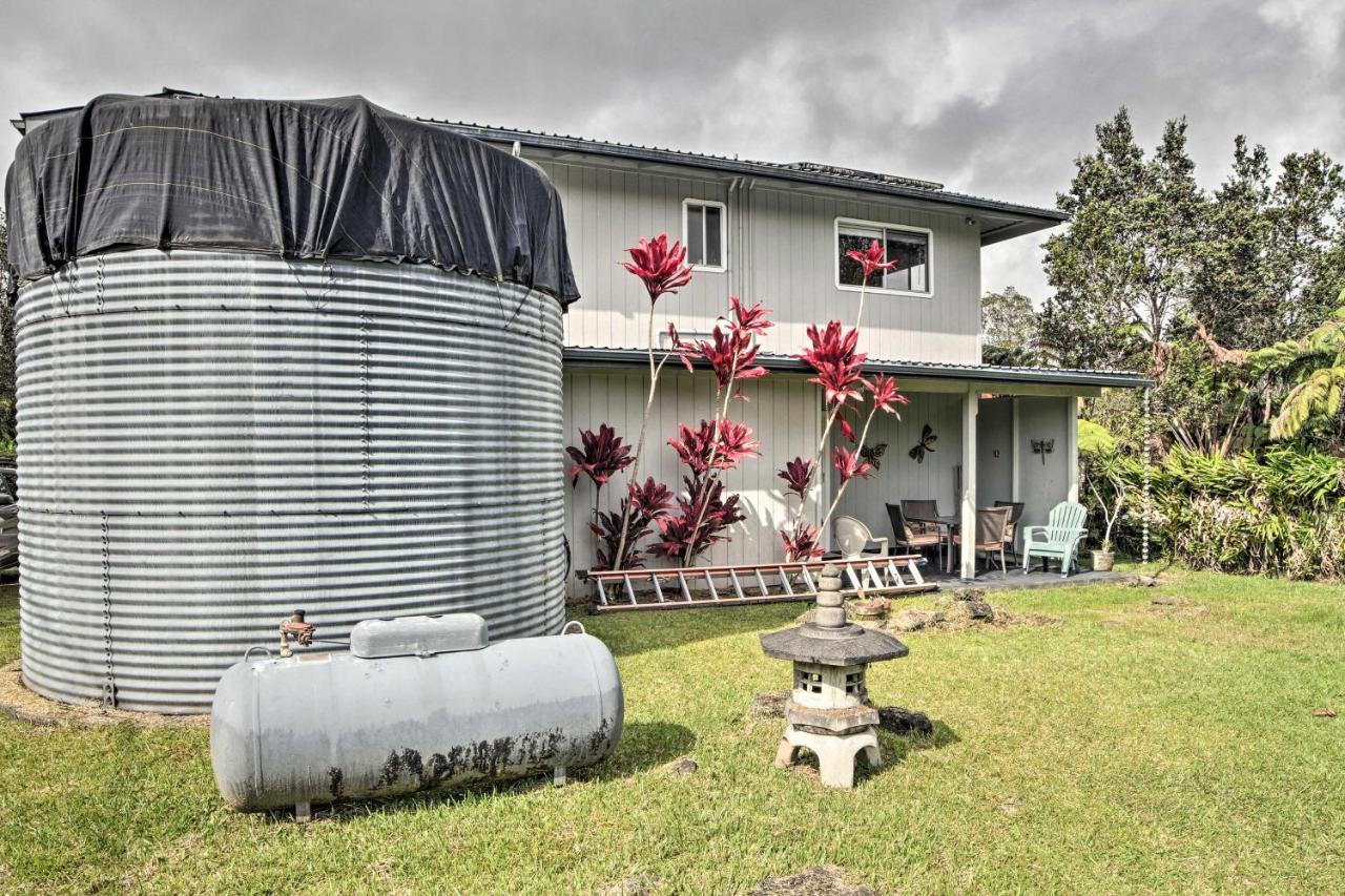 Tropical Volcano Bungalow Less Than 4 Mi To Natl Park! Exterior photo