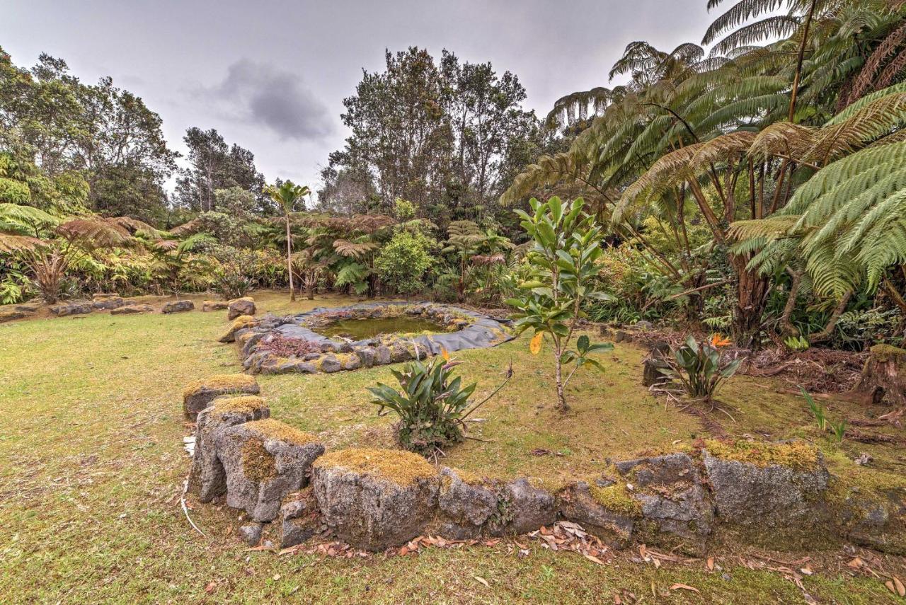 Tropical Volcano Bungalow Less Than 4 Mi To Natl Park! Exterior photo